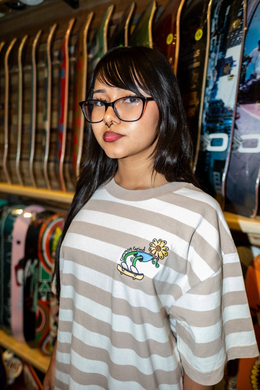 "Common Grind Flower" Shirt
