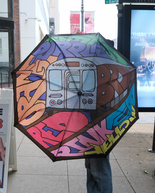 The 'L' train System Umbrella image 0