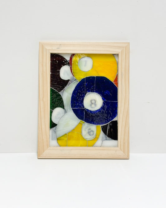 8-Ball Stained Glass image 0