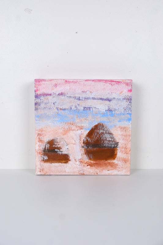 Pink Monet Haystacks image 0