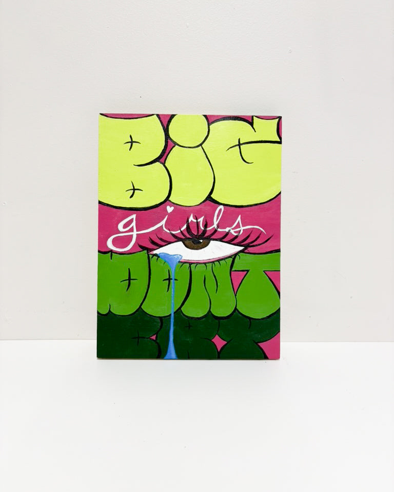 Big Girls Don't Cry Painting image 0