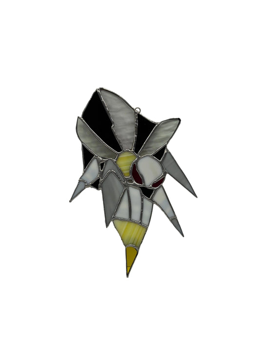 "Mega Bee Policeman" Stained Glass