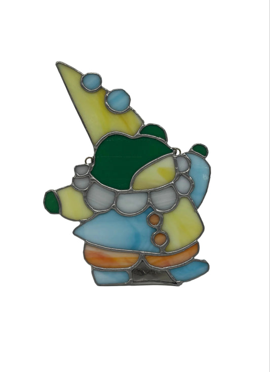 "Froggy" Stained Glass