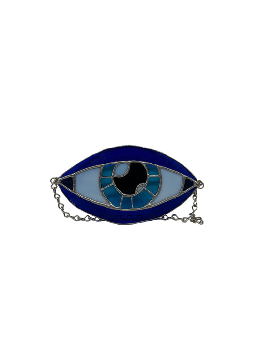 "Evil Eye" Stained Glass