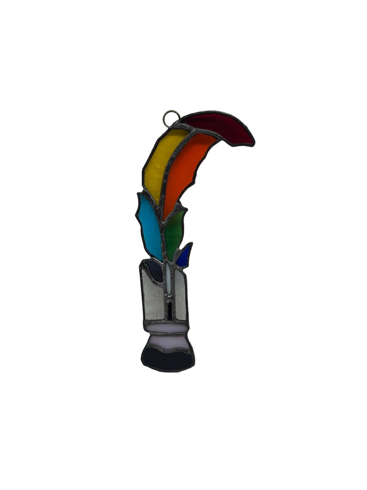 "Writing Quill" Stained Glass
