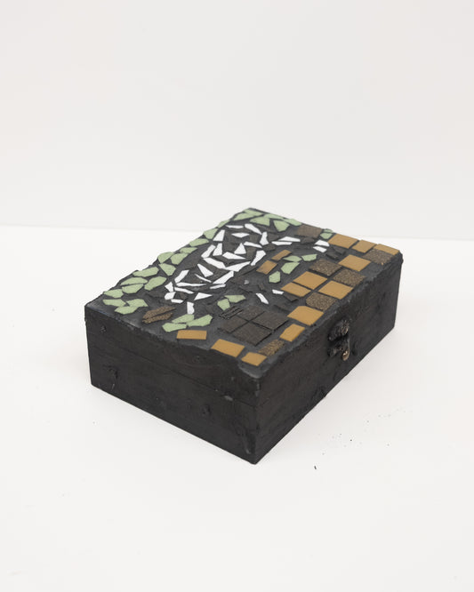 "Zebra" Mosaic Box