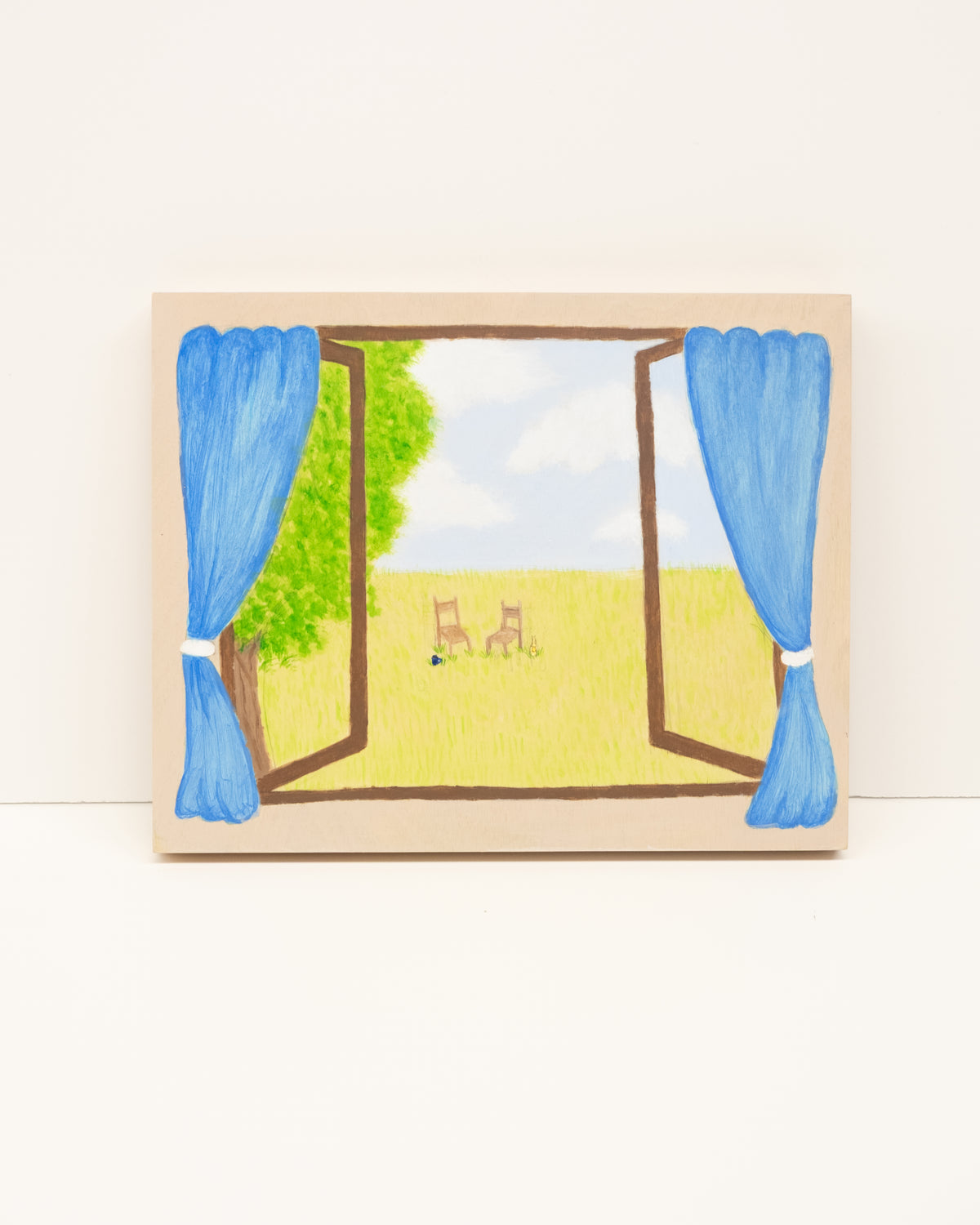 "Lonely Conservation" Painting
