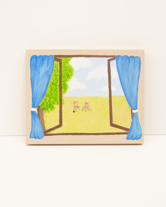 "Lonely Conservation" Painting