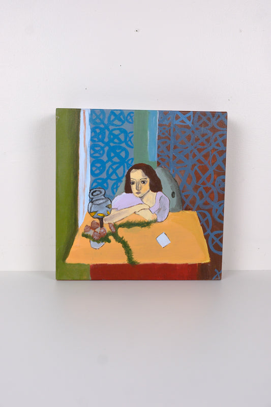 Girl and Fish Bowl image 0